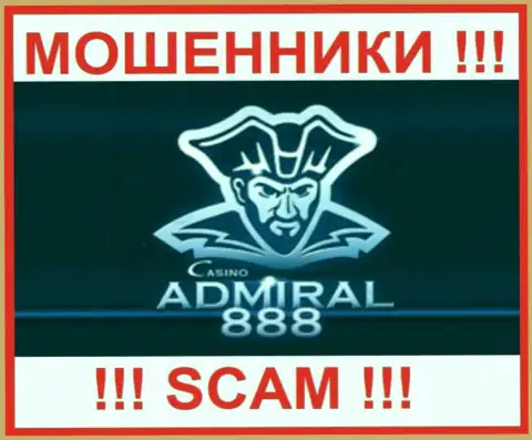 Логотип МОШЕННИКА 888Admiral Casino