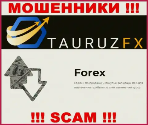 Форекс - это именно то, чем занимаются internet-мошенники Tauruz FX