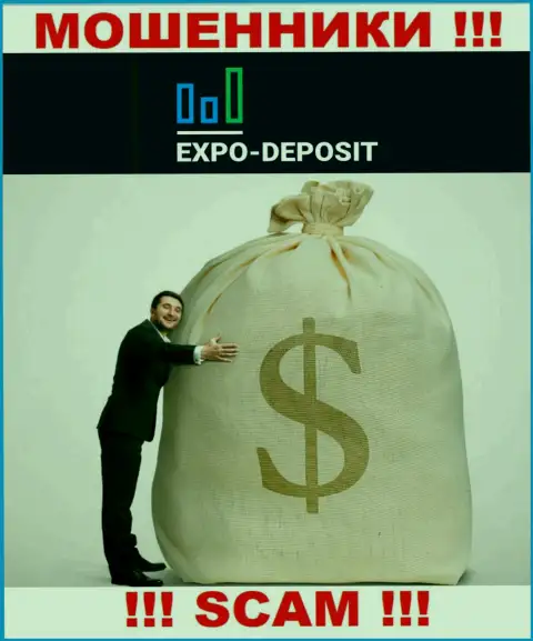 Нереально получить средства с Expo Depo, исходя из этого ни гроша дополнительно вводить не рекомендуем