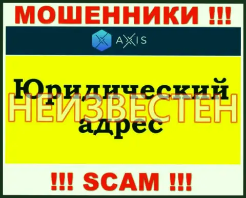 Осторожнее !!! AxisFund - это мошенники, которые скрывают адрес регистрации