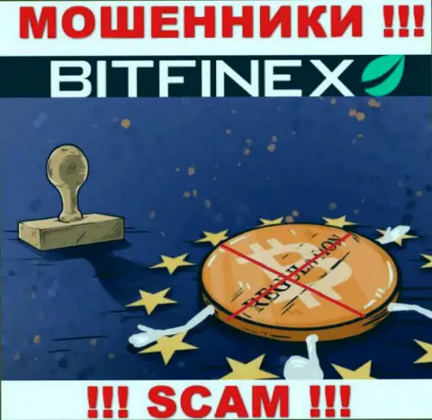У организации Bitfinex Com нет регулятора, а следовательно ее незаконные манипуляции некому пресечь
