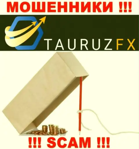 Мошенники TauruzFX Com раскручивают игроков на разгон вклада