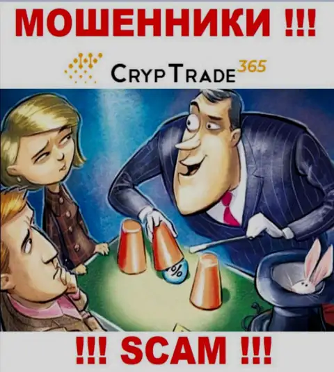 Cryp Trade 365 - ЛОХОТРОН ! Затягивают доверчивых клиентов, а потом присваивают все их финансовые активы