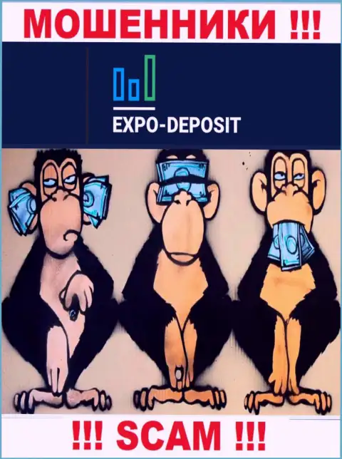 Взаимодействие c Expo Depo приносит проблемы - осторожно, у интернет мошенников нет регулирующего органа