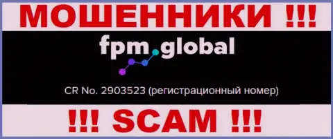 В интернет сети орудуют обманщики FPM Global ! Их регистрационный номер: 2903523