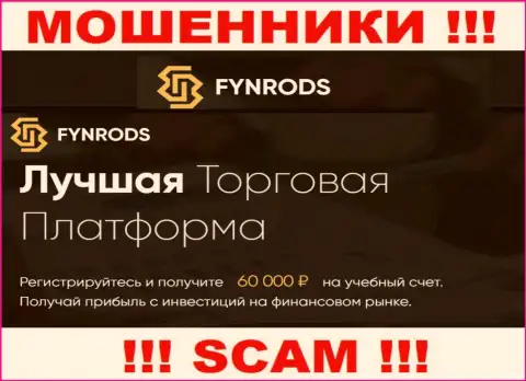 Fynrods - это настоящие internet-мошенники, сфера деятельности которых - Broker