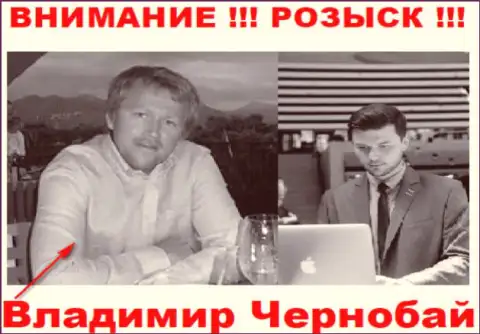 Чернобай В. (слева) и актер (справа), который в масс-медиа выдает себя как владельца лохотронной Форекс брокерской организации TeleTrade и ForexOptimum