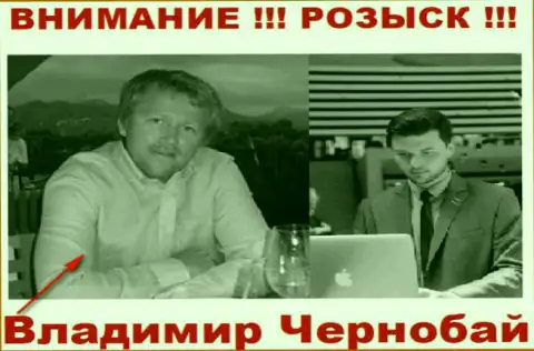 Чернобай Владимир (слева) и актер (справа), который выдает себя за владельца преступной Forex дилинговой организации TeleTrade Group и ФорексОптимум Ру